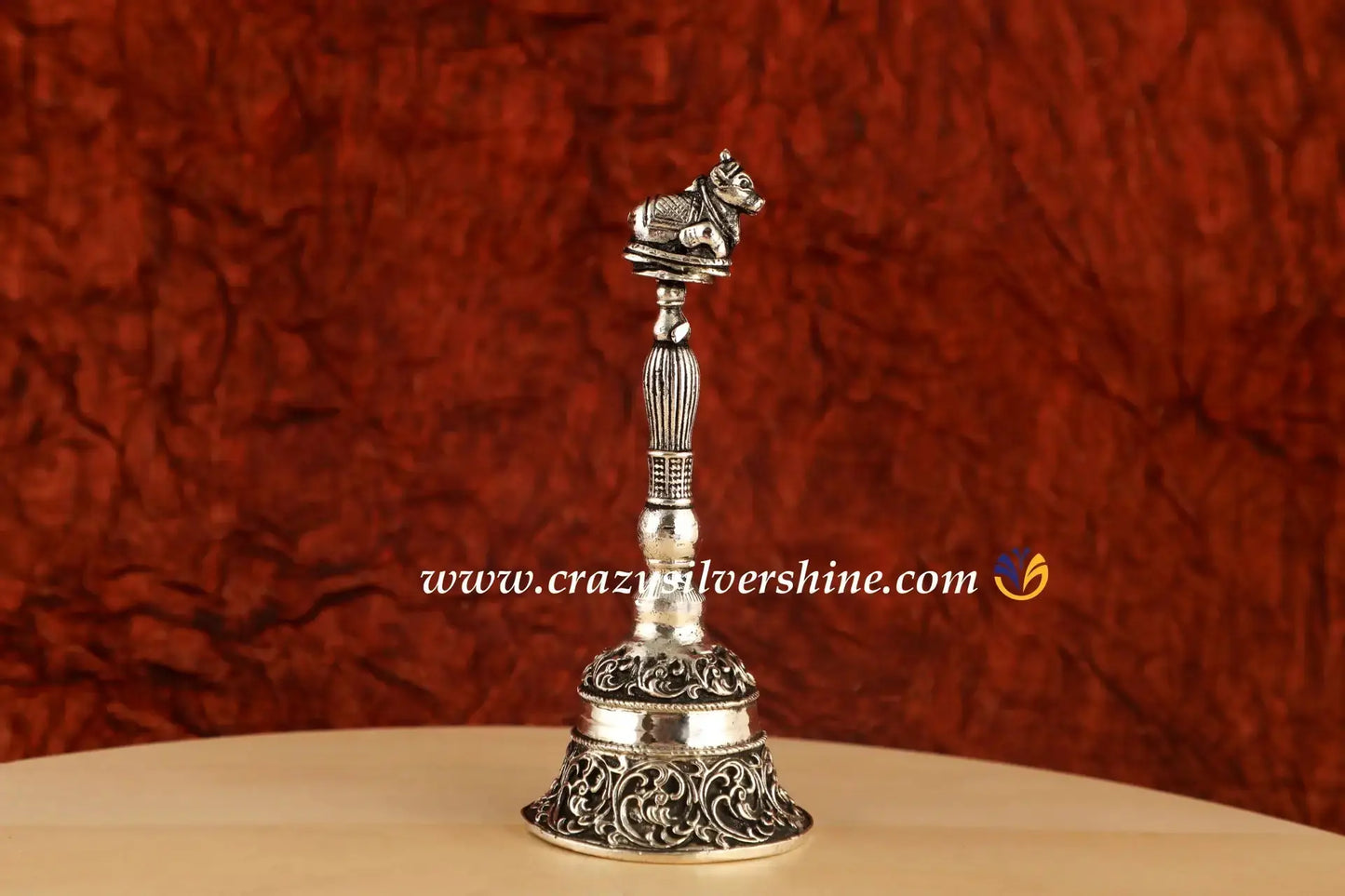 Antique Nandi Bell Crazy Silver Shine