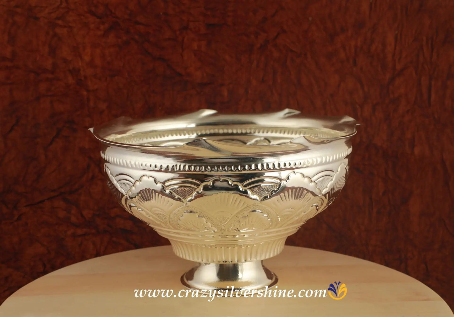 Prasadam Bowl Crazy Silver Shine