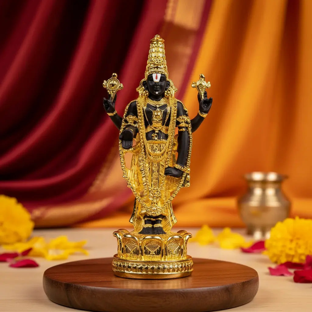 3.5 Inch Balaji Idol Crazy Silver Shine