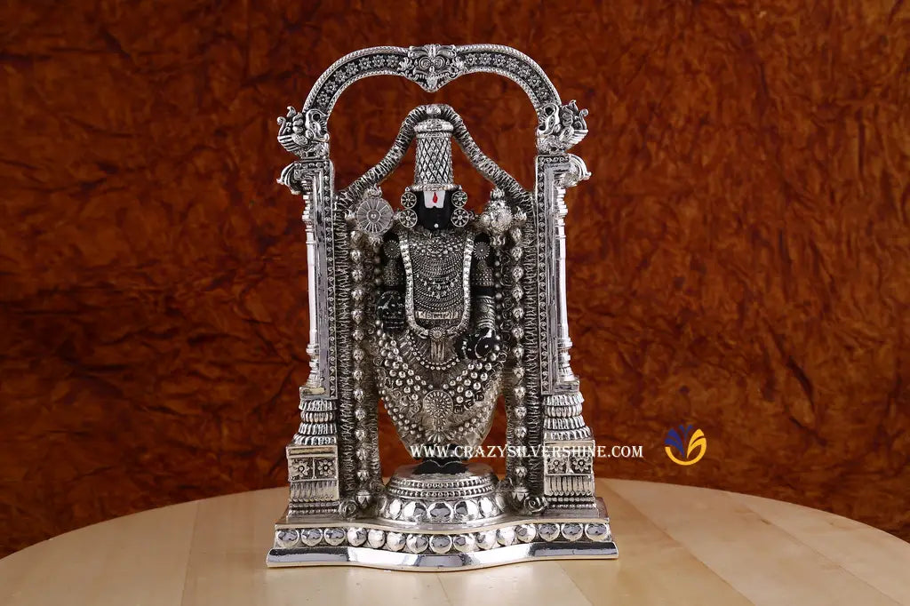 Antique Vaikunta Balaji Idol Crazy Silver Shine