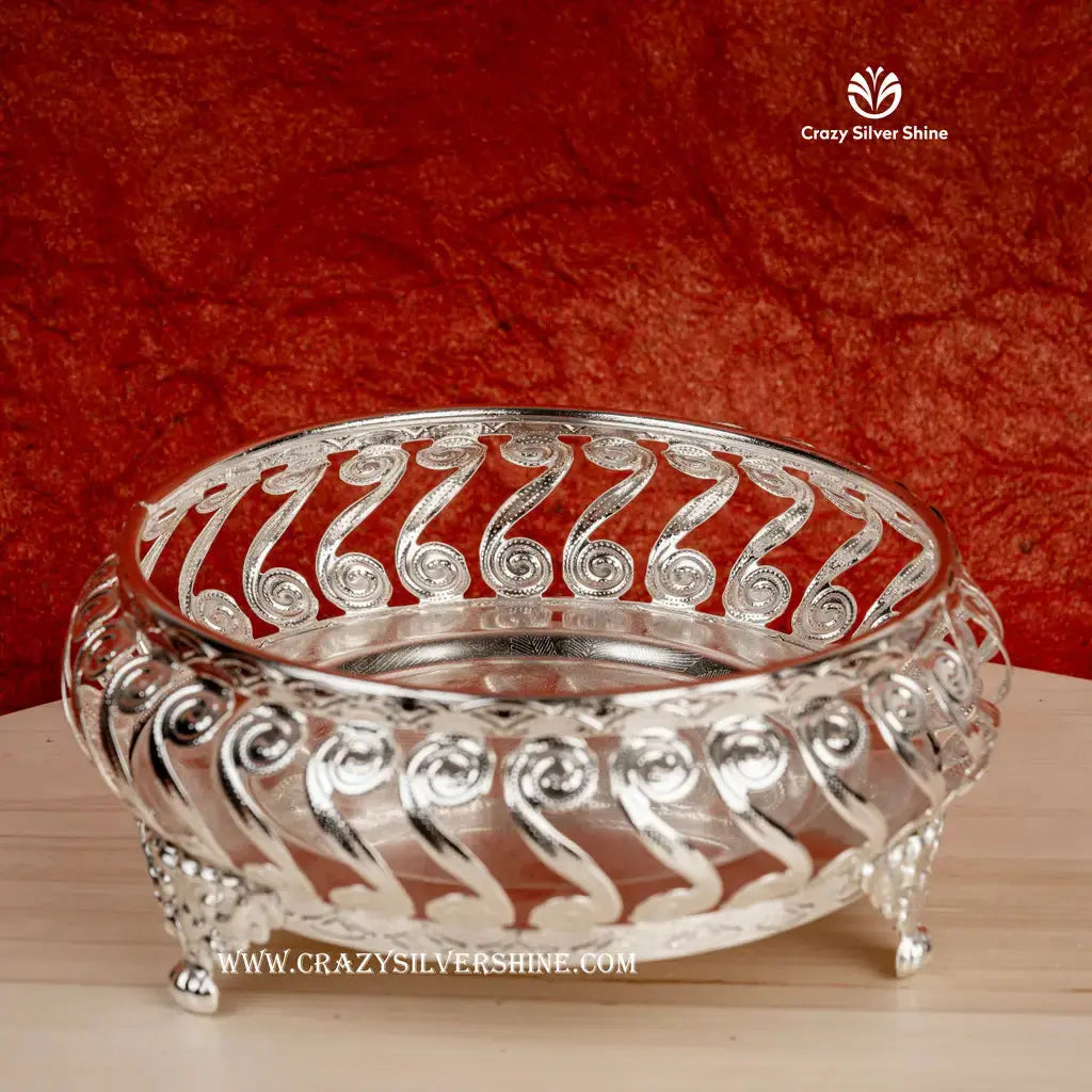 Mini Tray Crazy Silver Shine