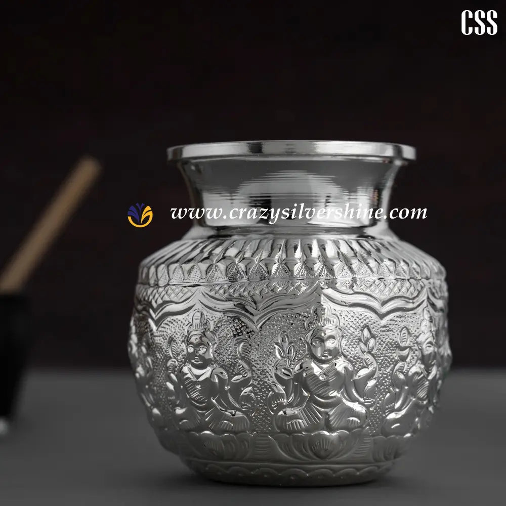 Ashta Lakshmi 5 Inches Kalisham Crazy Silver Shine