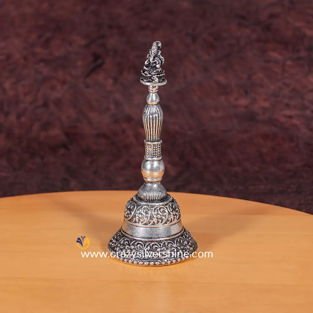 Antique Bell Crazy Silver Shine