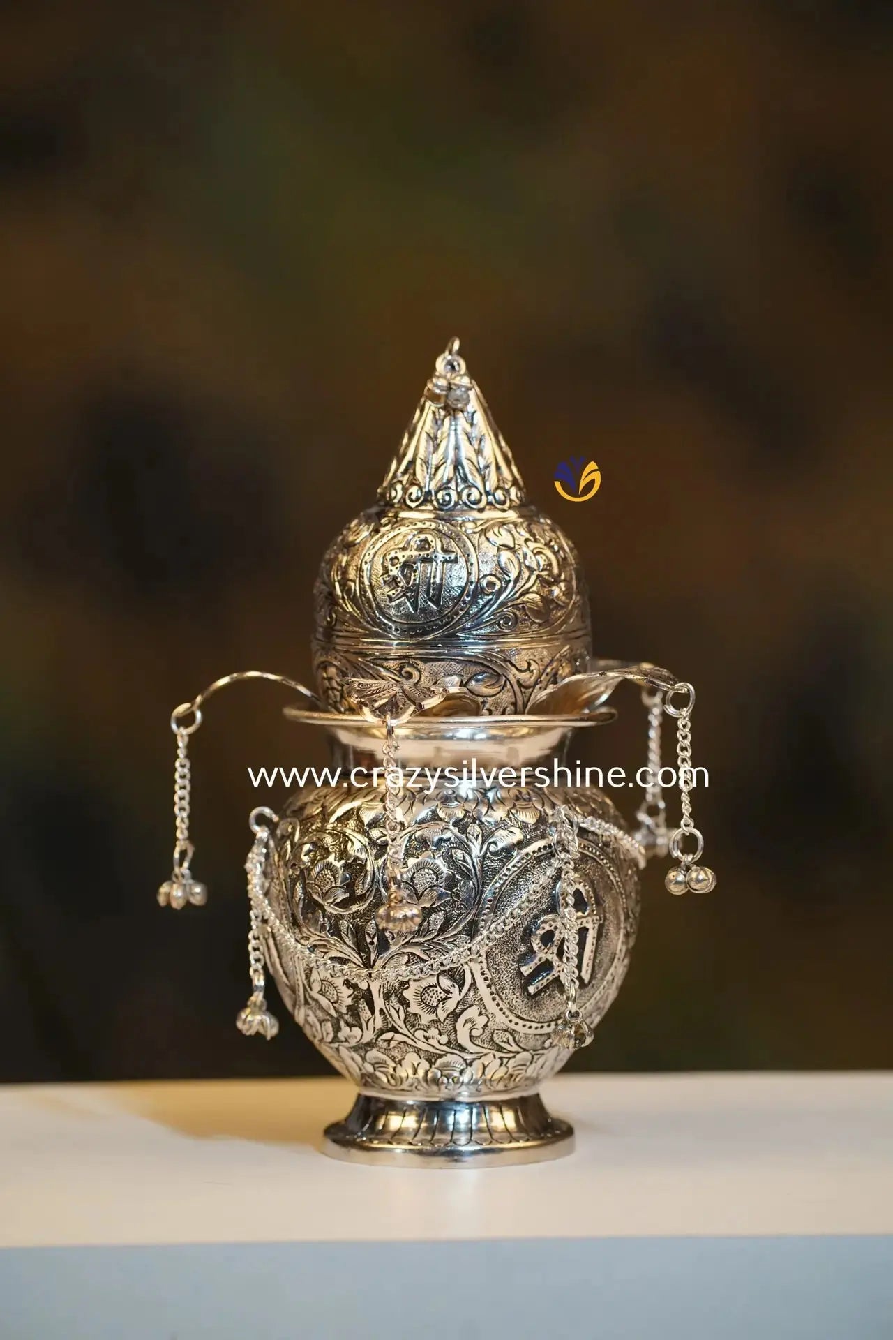 Antique Kalisham with coconut Crazy Silver Shine