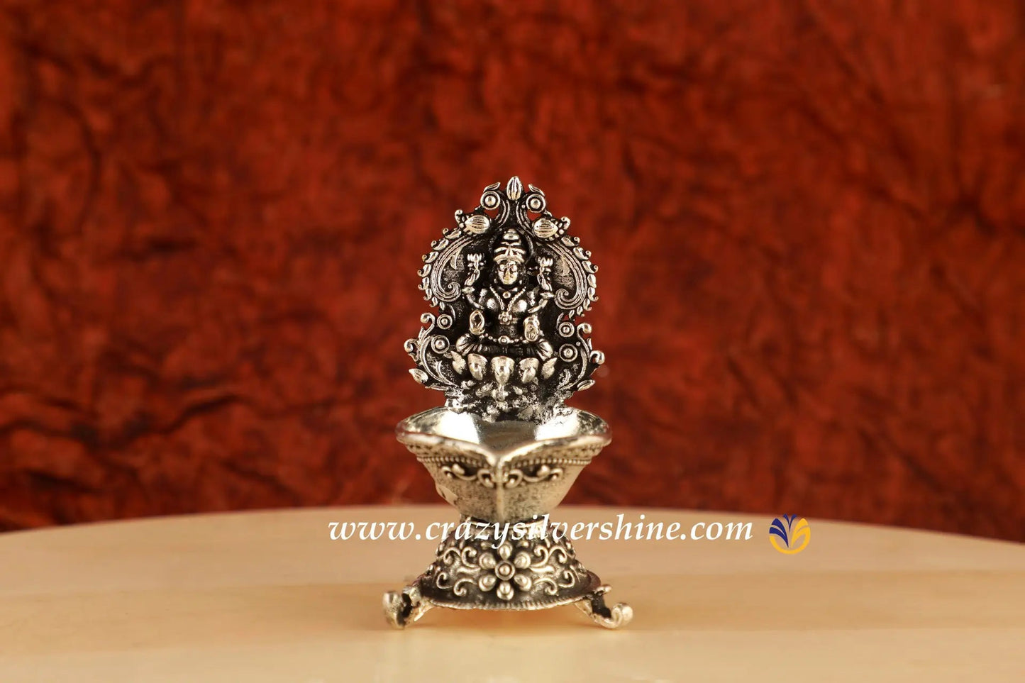 Small Antique Kamakshi Deepa