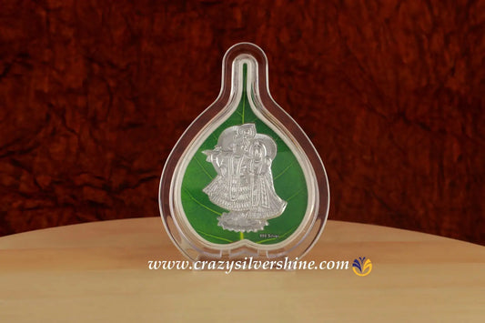 Leaf Shaped Radha Krishna Frame