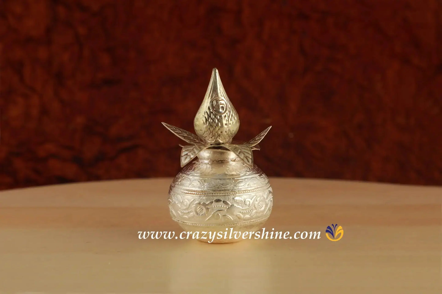 Designer Small Kalisham Crazy Silver Shine