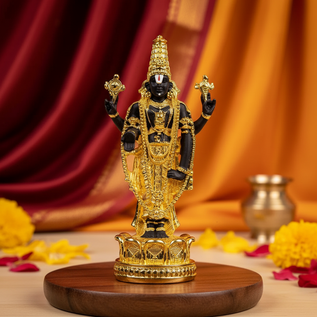 3.5 Inch Balaji Idol Crazy Silver Shine