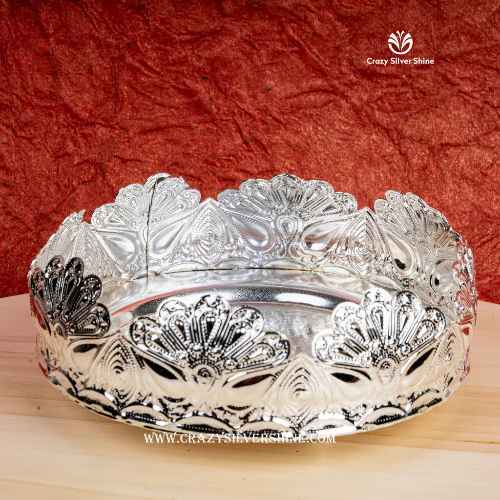 Mini Flower Tray Crazy Silver Shine