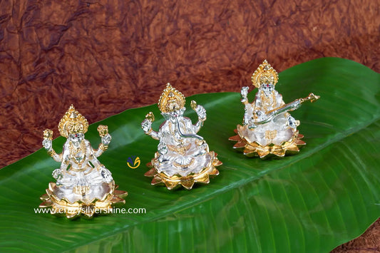 Lakshmi Ganapathi Saraswathi Idols