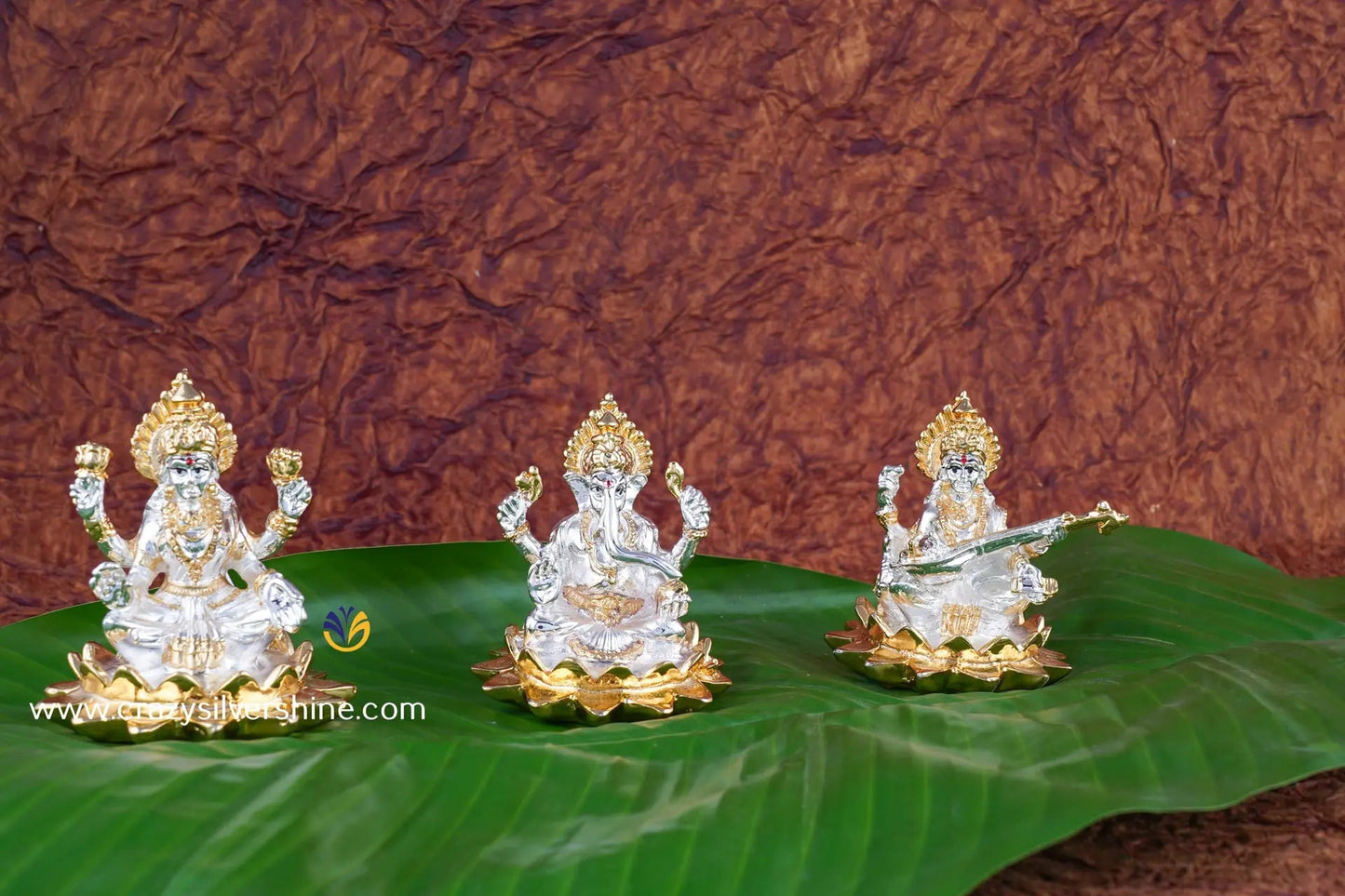Lakshmi Ganapathi Saraswathi Idols