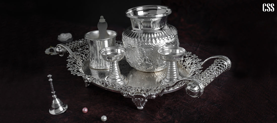 Buy German Silver and Return Gifts online | Crazy Silver Shine