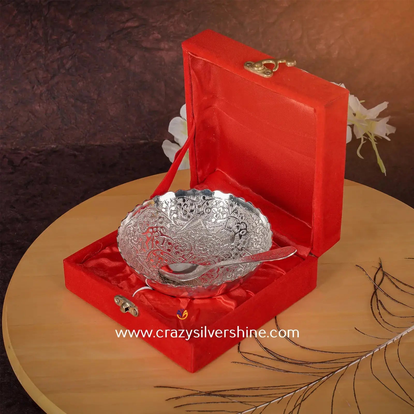 Silver Plated Bowl Crazy Silver Shine