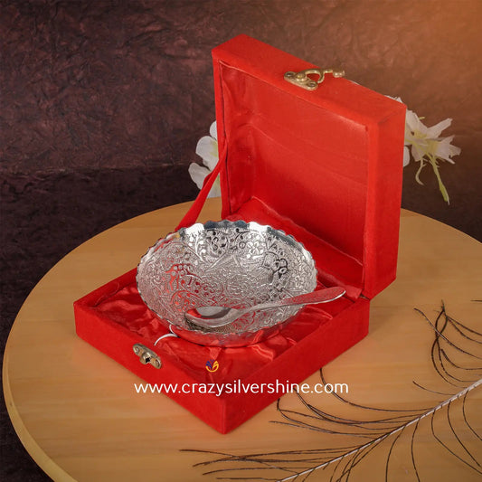 Silver Plated Bowl Crazy Silver Shine