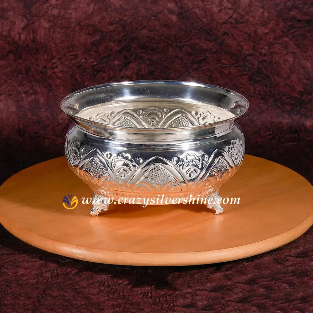 Prasadam Bowl Crazy Silver Shine